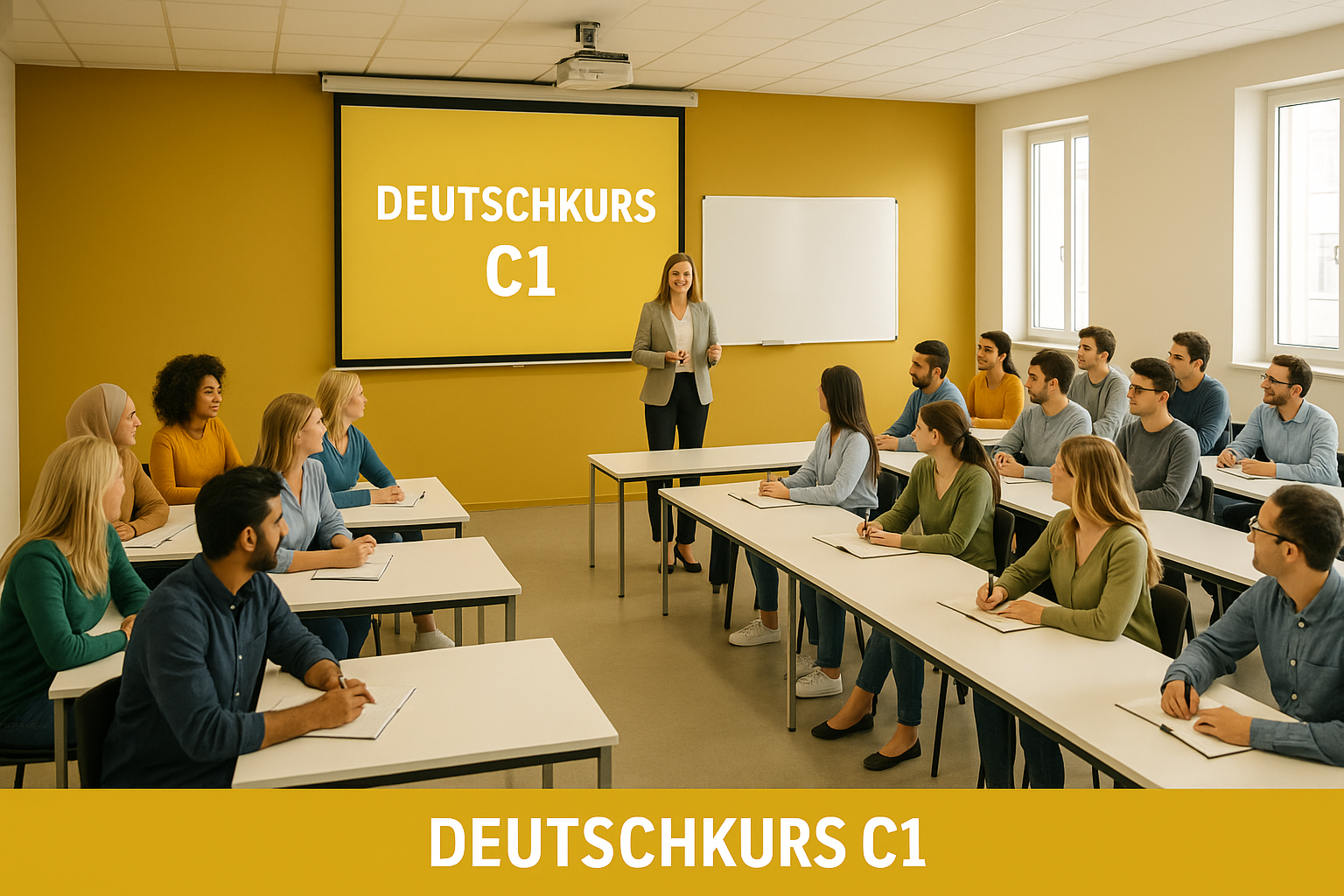Deutschkurs C1 in Duisburg, Düsseldorf und Mönchengladbach bei LANES Germany