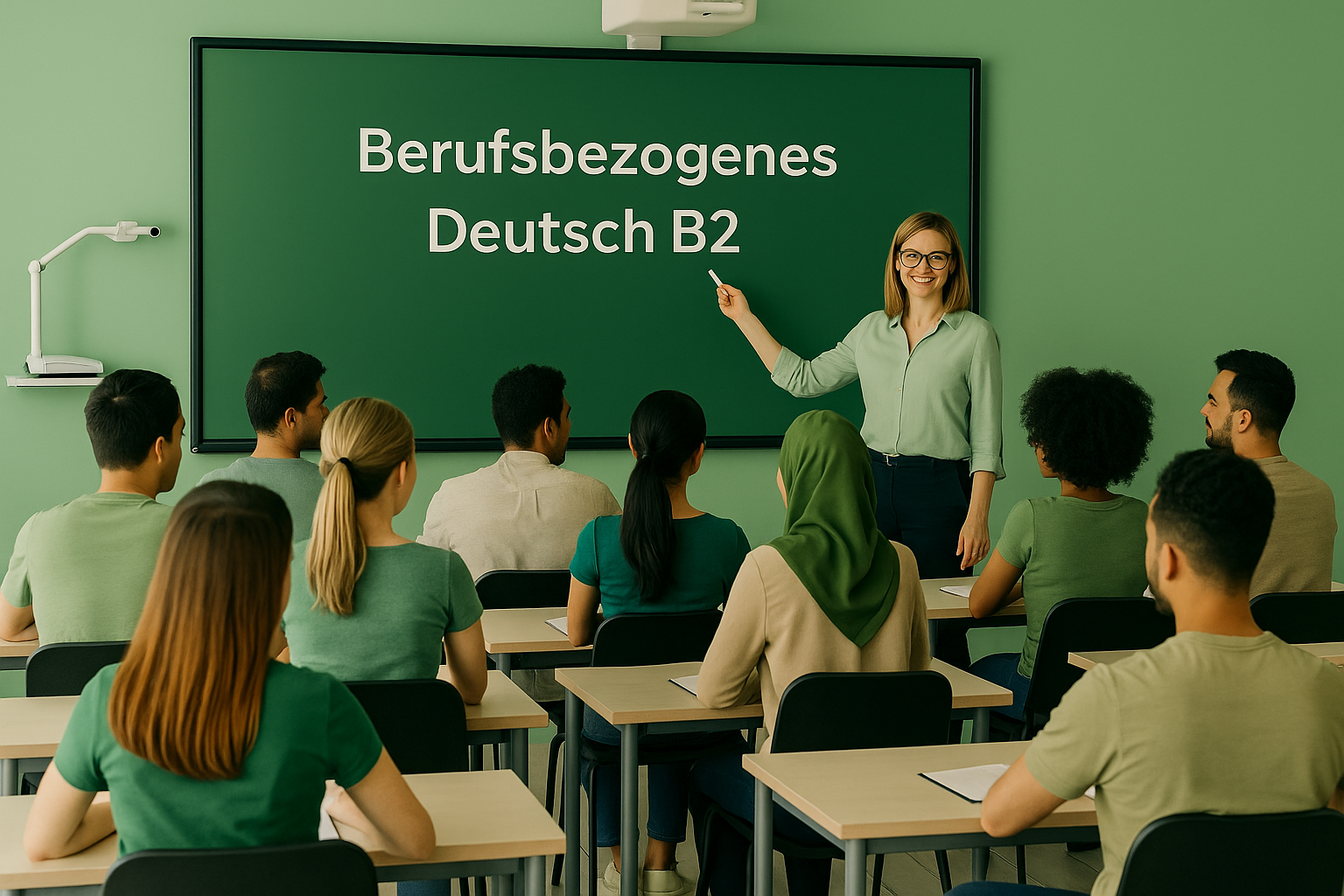 Berufsbezogenes Deutsch B2 Kurs für anspruchsvolle Büropositionen bei LANES Germany