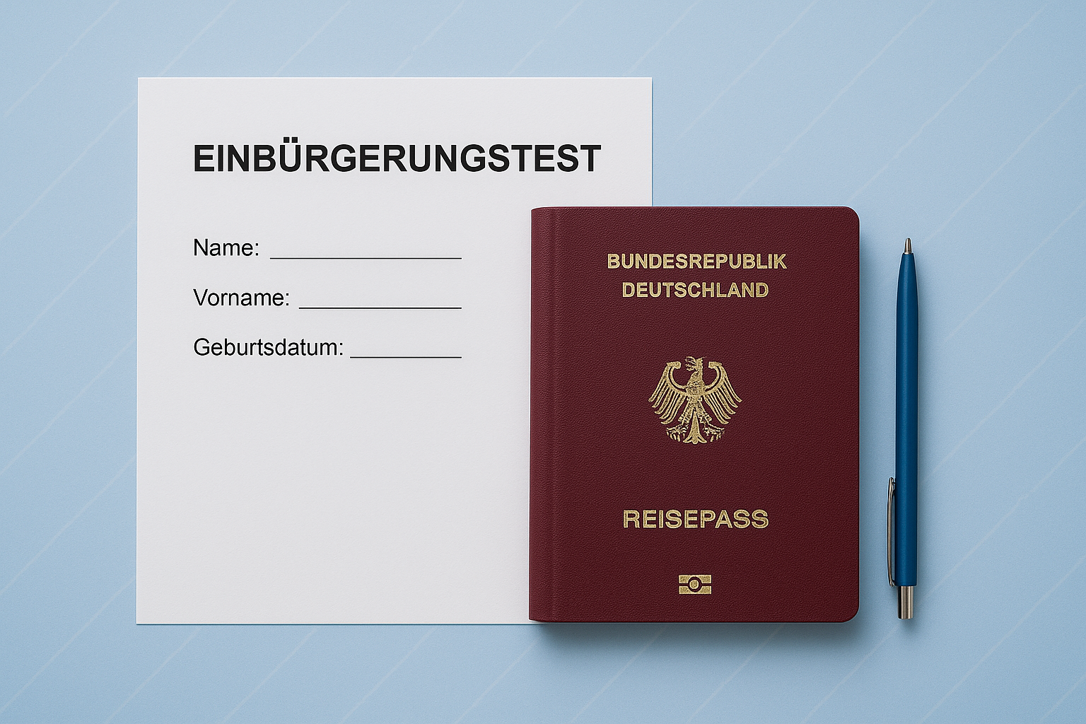 Citizenship test at LANES Germany - Life in Germany exam in Duisburg, Düsseldorf & Mönchengladbach