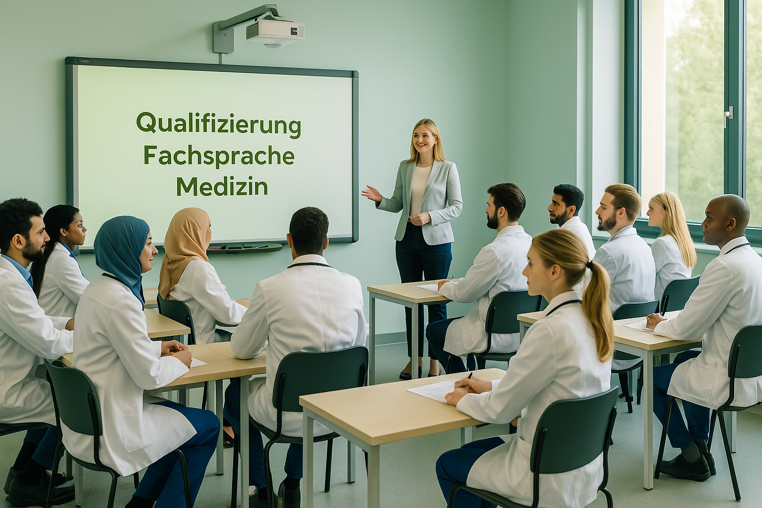 B2/C1 Medizin Fachsprache Kurs - AVGS Förderung bei LANES in Düsseldorf und Duisburg