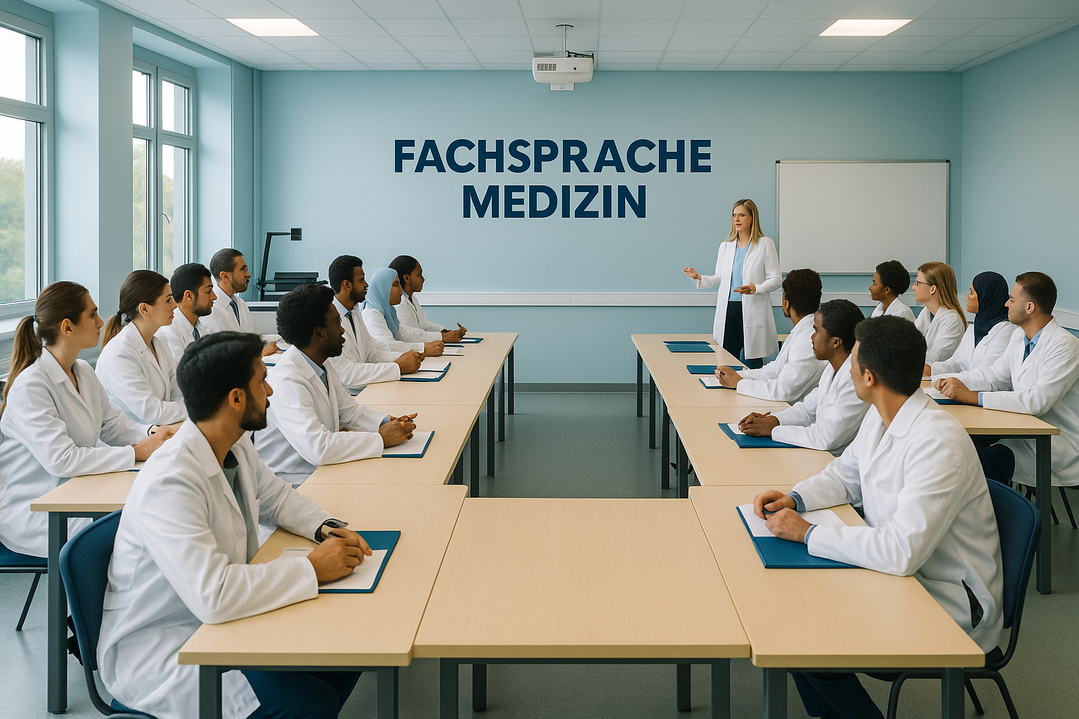 Examen de langue spécialisée pour médecins - préparation chez LANES Germany