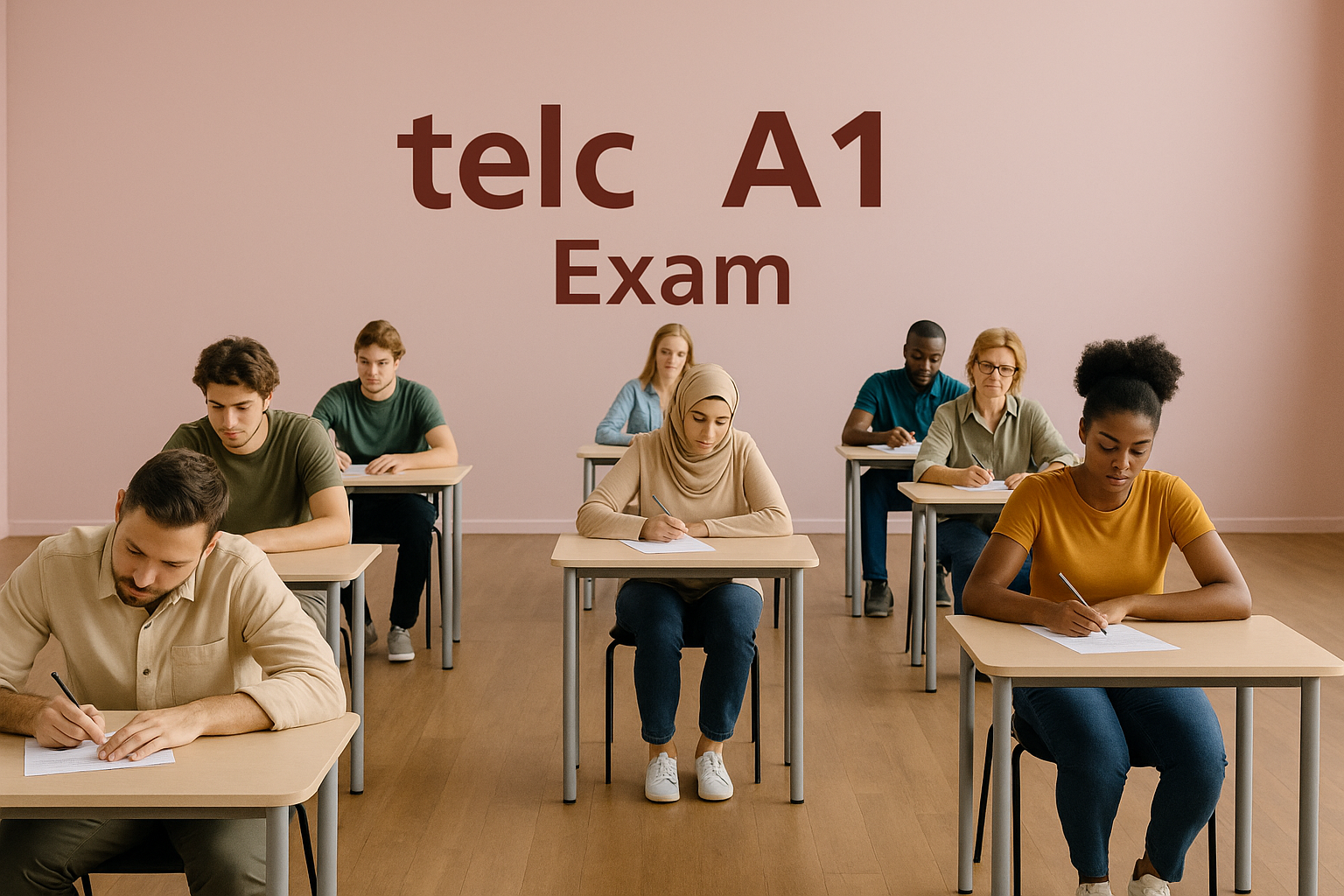 Examen Telc A1 en LANES Germany - Certificado de idioma oficial para principiantes en Duisburg & Düsseldorf